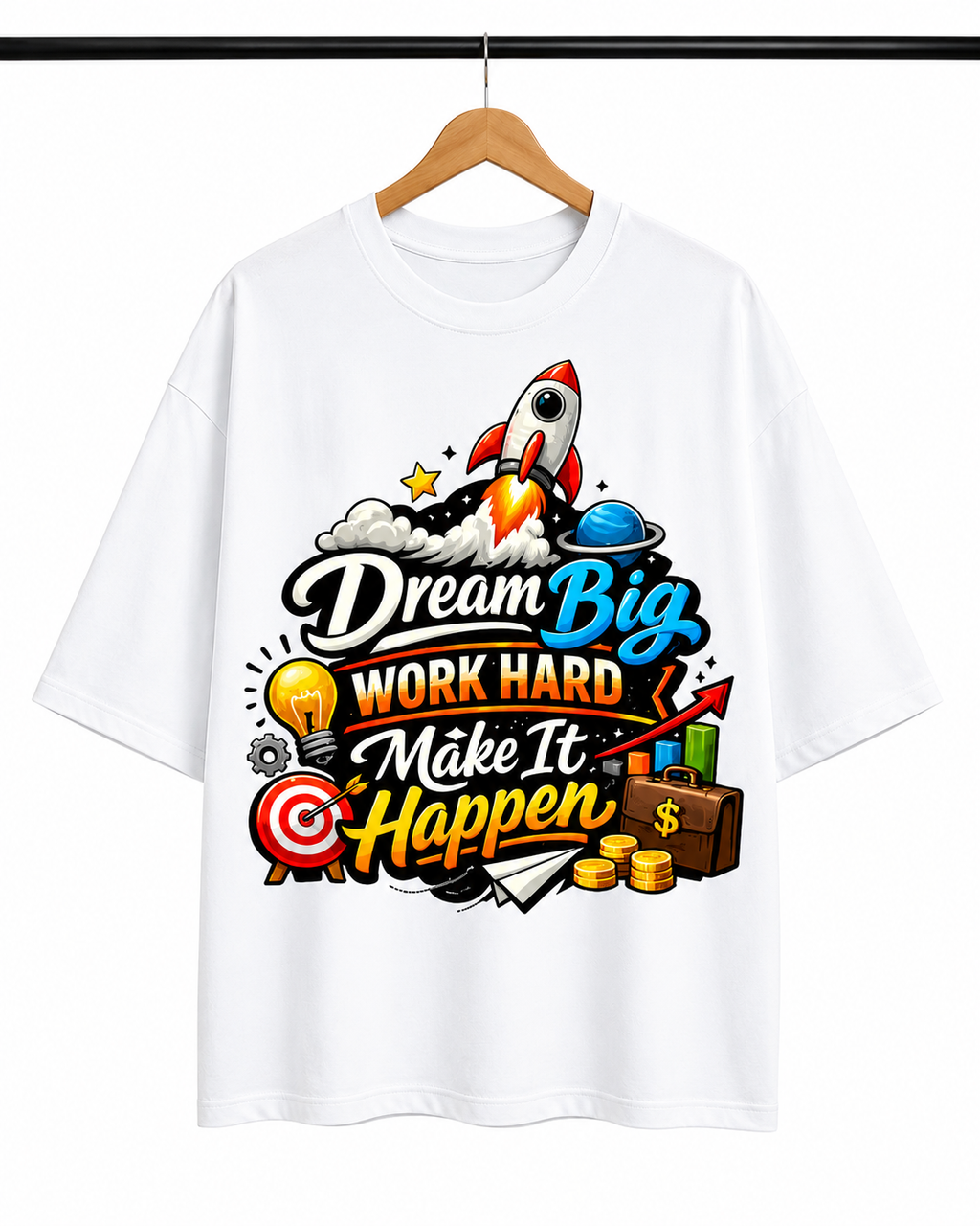 Built Different – Premium Supima Cotton T-Shirt for Startup Builders