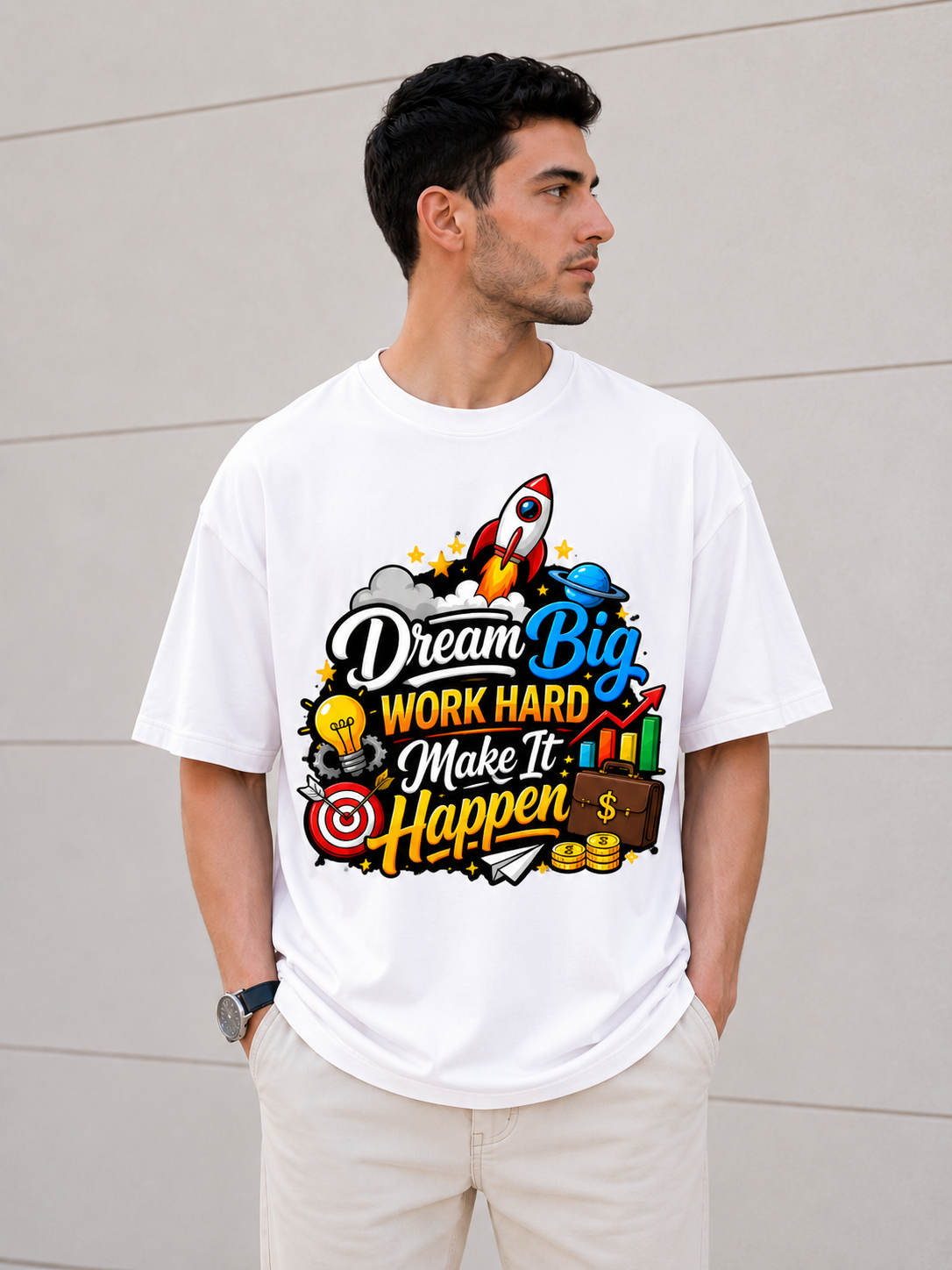 Built Different – Premium Supima Cotton T-Shirt for Startup Builders